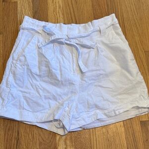 Women's White Shorts